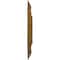 Ekena Millwork Blackthorn Medallion (Canopies up to 4 7/8"), 11 3/4"OD x 3 5/8"ID x 1"P, Smokey Topaz Crackle CM11BLSTC - alternate 3